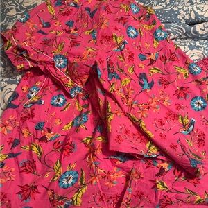 Printfresh Bright Pink Floral short set 4x